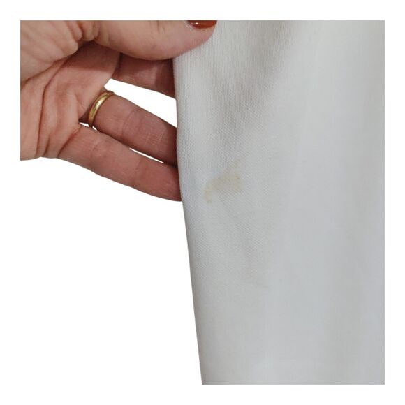 Travis Mathew Men's XL Golf Polo Shirt Embroidered Logo White/Gray athletic - Picture 7 of 9